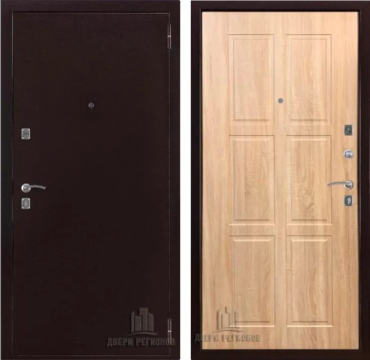 Фото Дверь ТРИУМФ ФЛ CLASSIC  ДУБ СОНОМА СВЕТЛЫЙ DIS006948