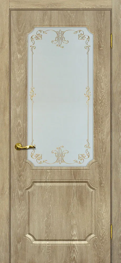 Межкомнатная дверь Сиена-4 Дуб песочный